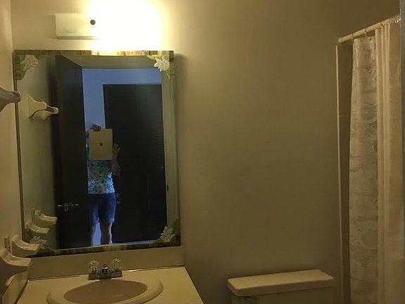 One of two bathrooms