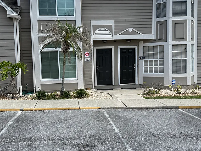 Front of the condo