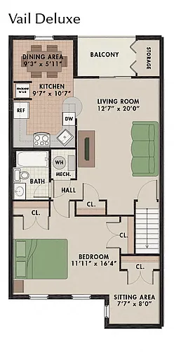 Floor plan Vail
