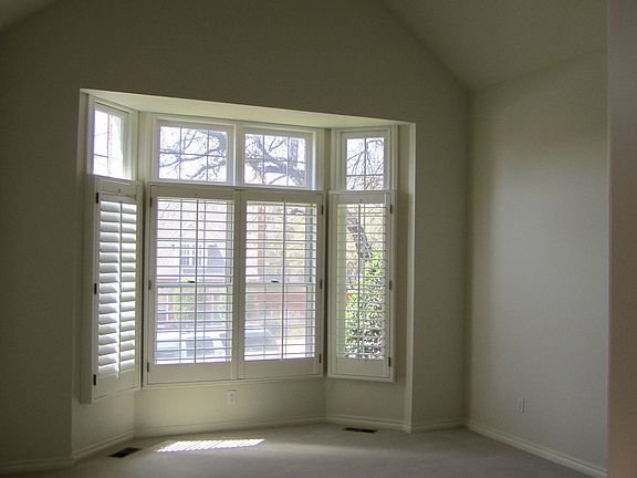 Plantation Shutters on Most windows.