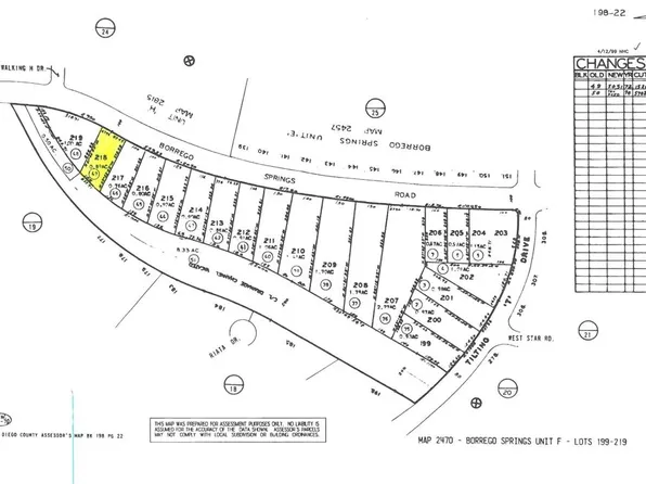 Borrego Springs Rd Lot 218, Borrego Springs, CA 92004