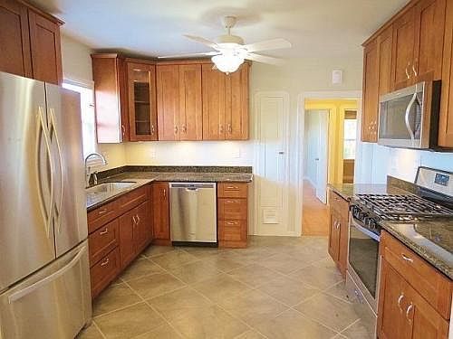 open gourmet kitchen