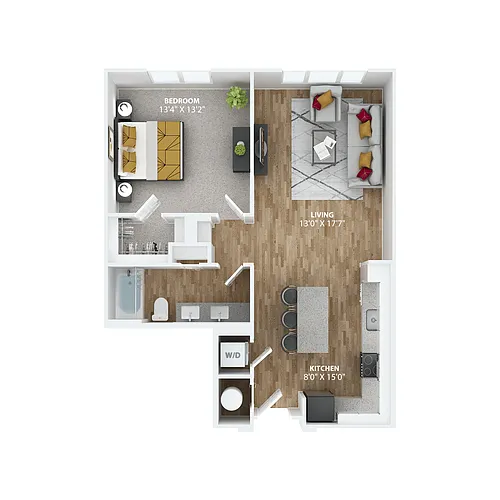 Floor plan Charleston A4