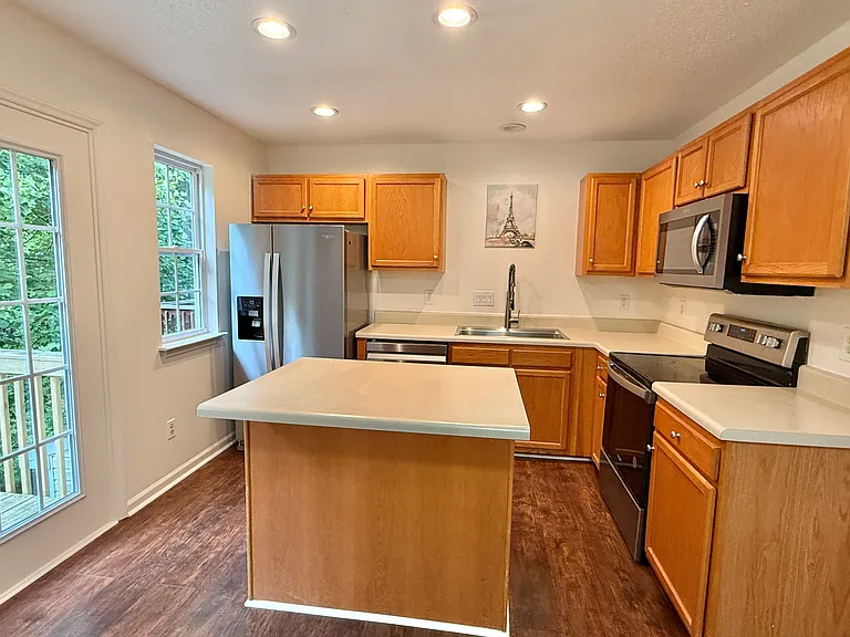 Main-floor kitchen