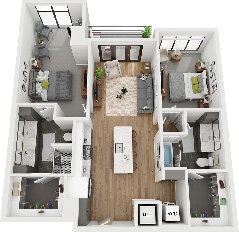Floor plan 2N