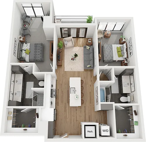 Floor plan 2N