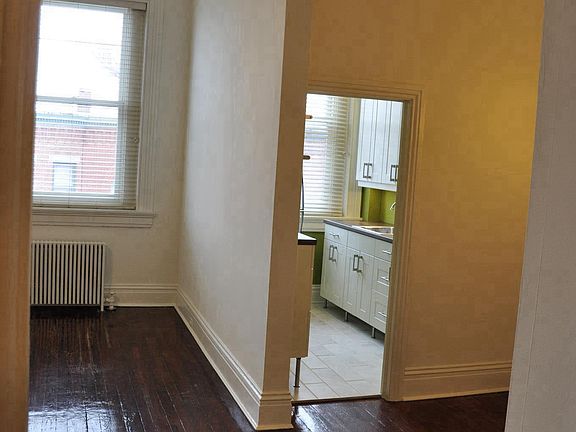 Living Room, looking past Dining Alcove towards kitchen