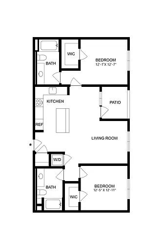 Floor plan B3