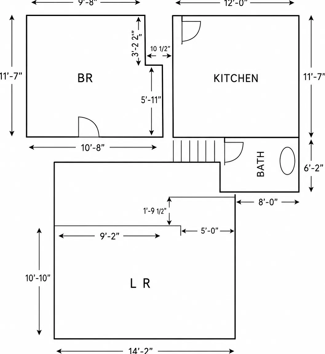 1 bed, 482 sqft, $1,890 — Photo 3