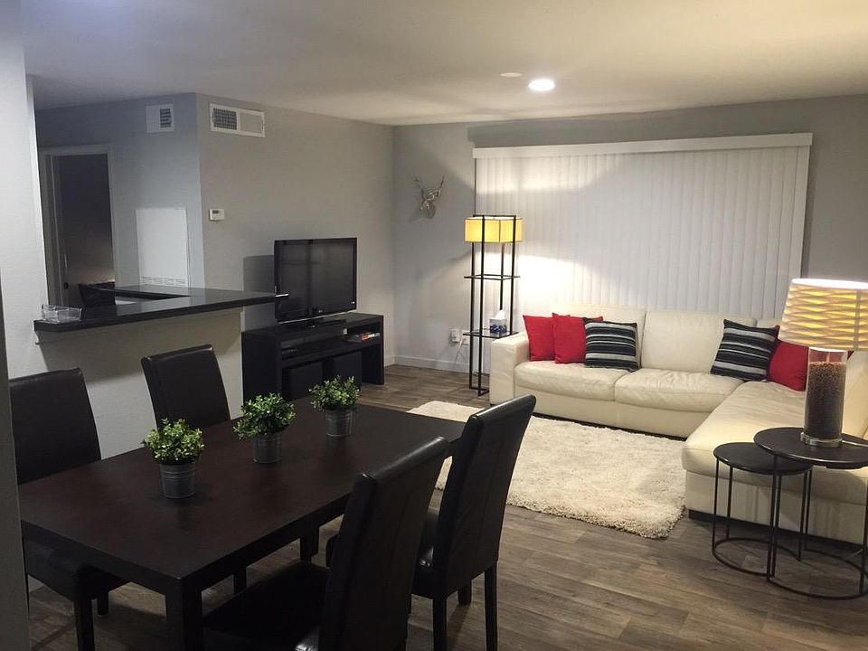 View of Living/Dining Rooms from Front Door.