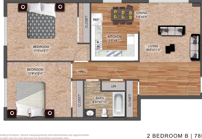 Clark Place Apartments & Townhomes — Photo 55