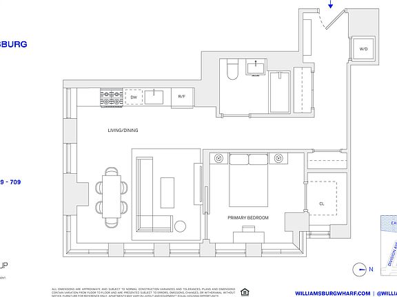 2nd image of 478 Kent Ave #709