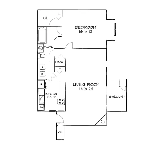 Floor plan Design 1A