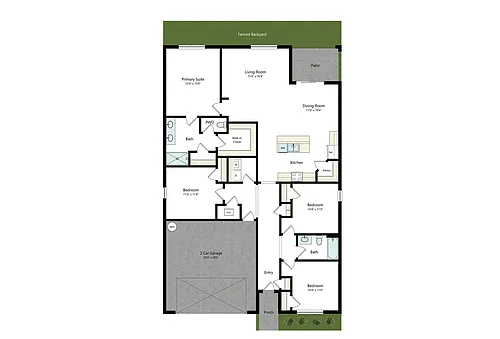 Floor plan Pimento