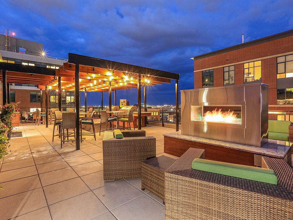 Check out the 11th Floor Sky Terrace rooftop lounge with water and city views