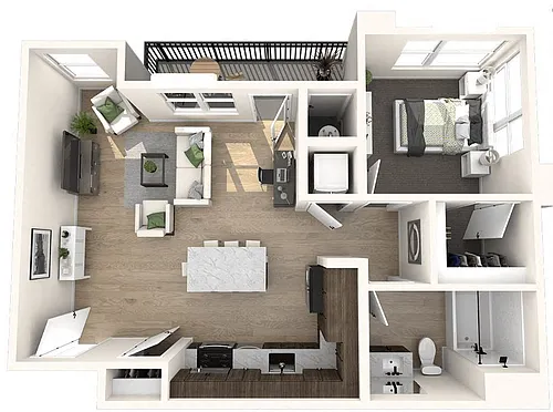 Floor plan Highway of the Legends