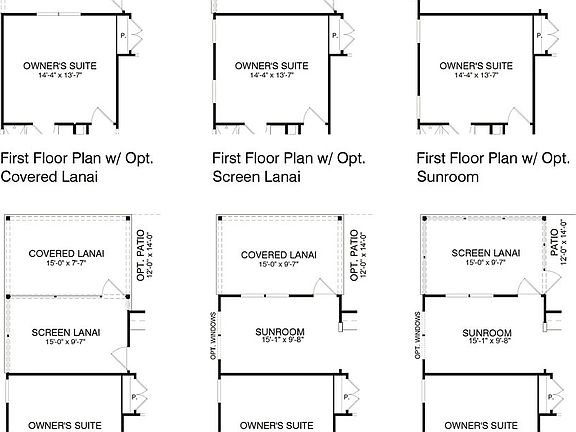 First Floor Options