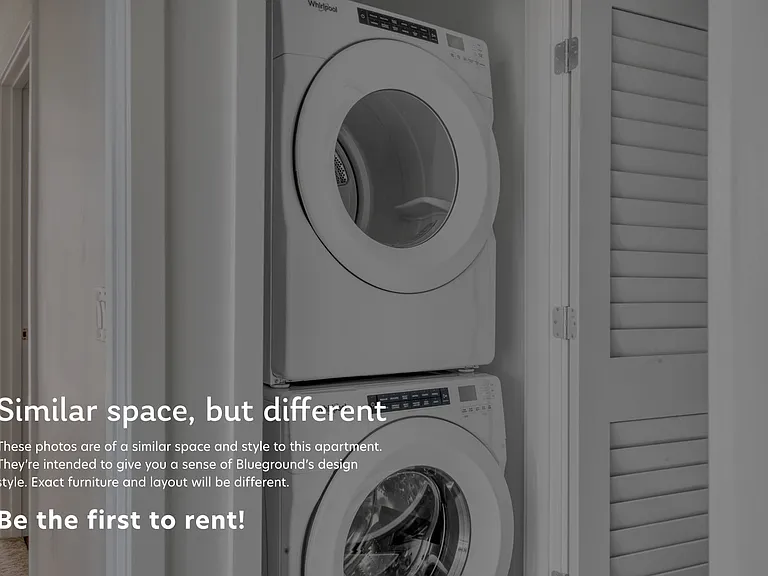 Washer/Dryer in Apartment
