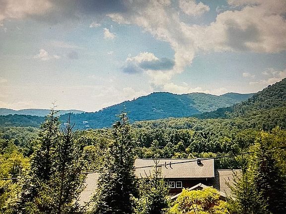 View from covered front porch