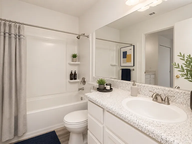 Bathroom - Digitally Staged