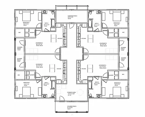 Floor plan AA_1br