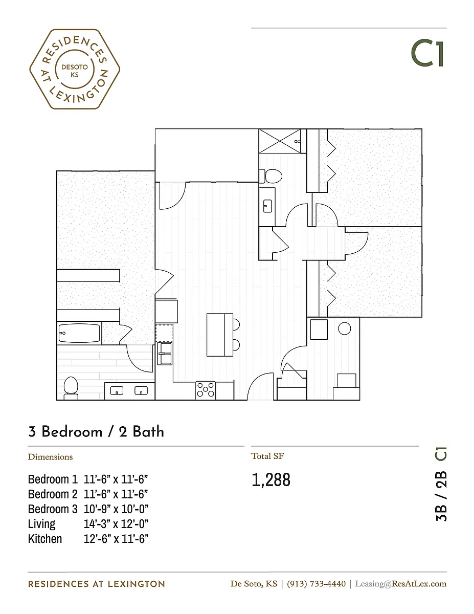 Floor plan C1
