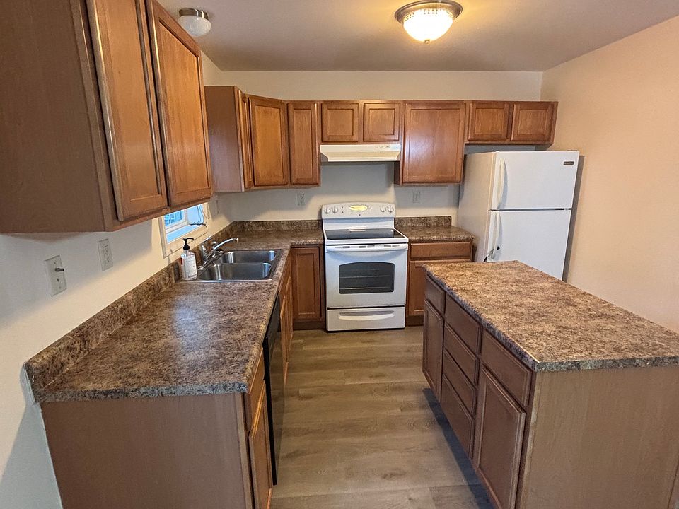 view of kitchen from dining area