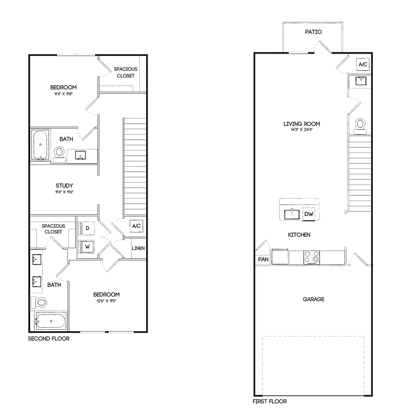 Floor plan TH2