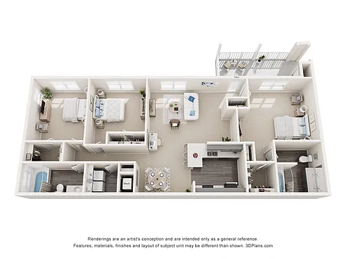Floor plan C1