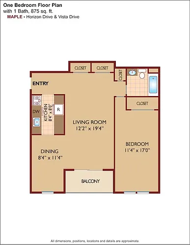 Floor plan $2.17/sq.ft. - Maple