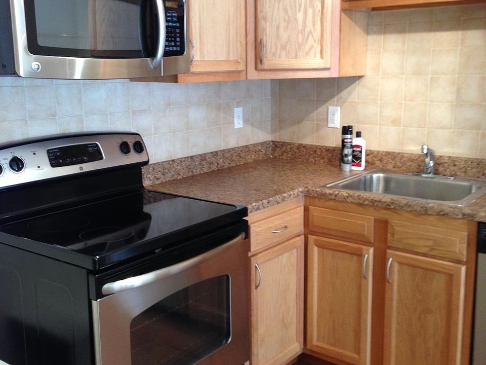 Kitchen - Stainless Steel Range and Microwave Oven