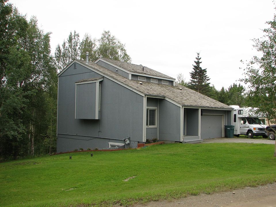 Northeast Side of House.  RV Parking on the West Side