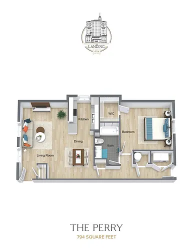 Floor plan The Perry