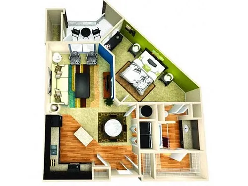 Floor plan A2A