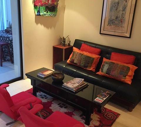 Asian sitting area - off kitchen& lanai