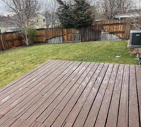 Back Yard deck
