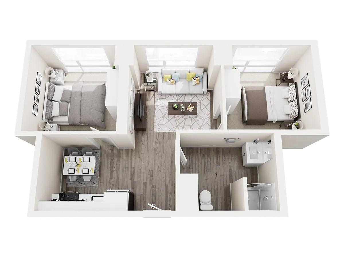 Floor plan 2C1