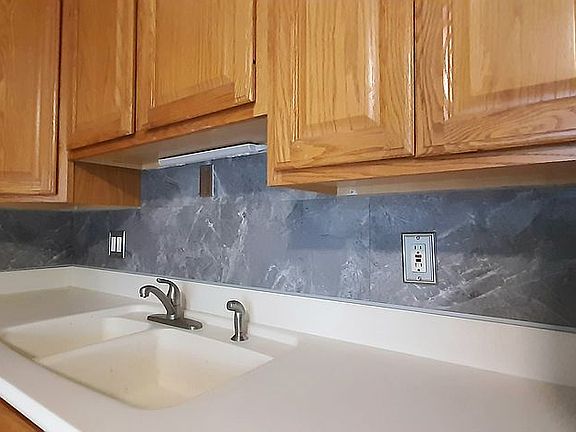 Counter and backsplash