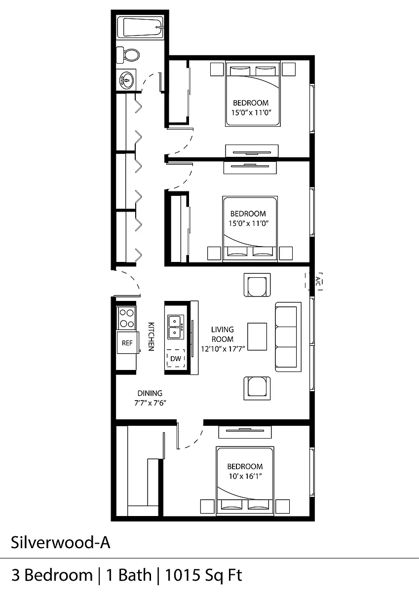 Floor plan Silverwood
