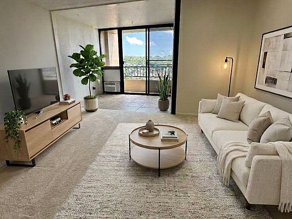 Living room (virtually staged)