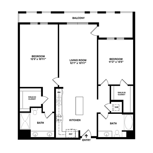 Floor plan Plan B2