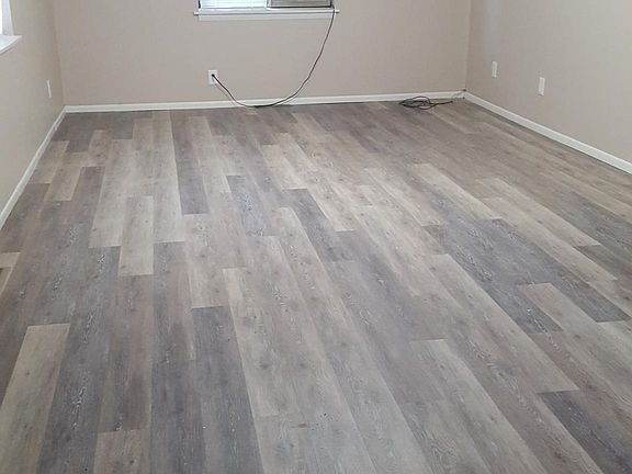 Living space - easy care flooring and open to kitchen