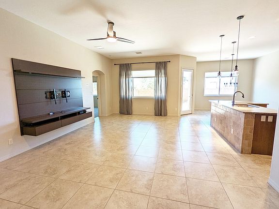 Open concept living area