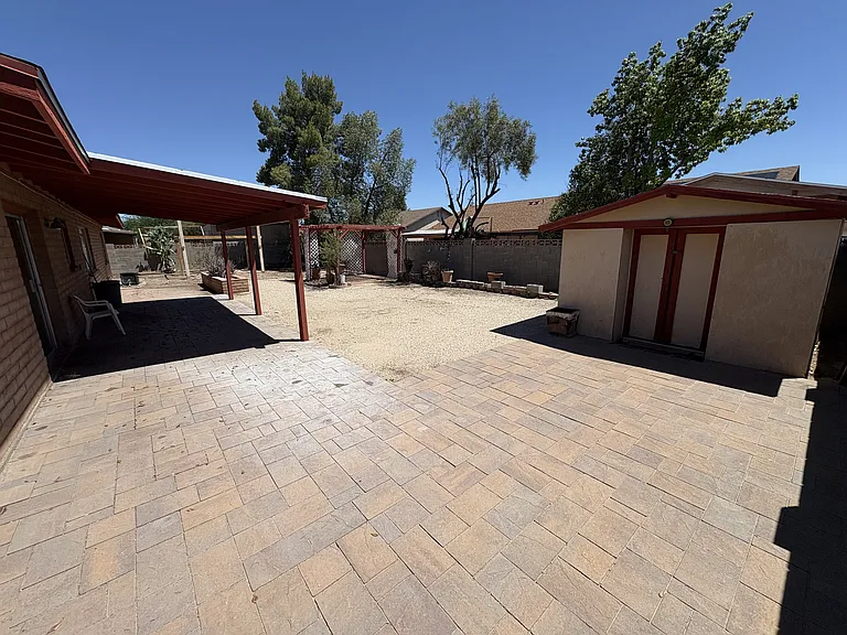 Rear yard