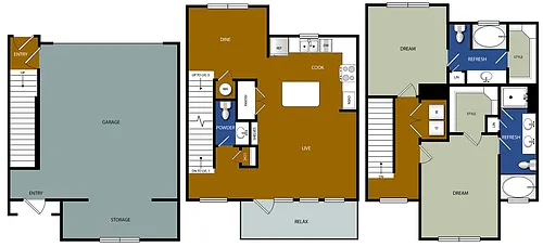 Floor plan TH2