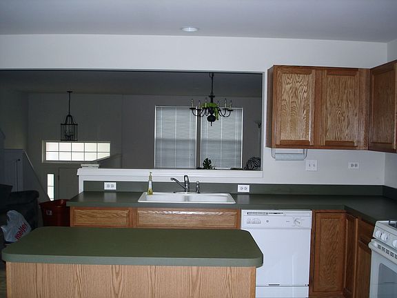 View from Kitchen into Living room