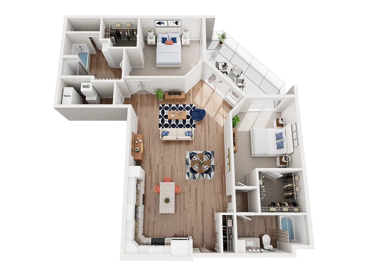 Floor plan Pin Oak