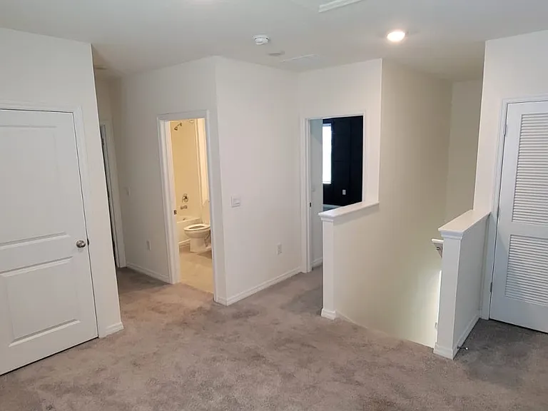 Upstairs loft area