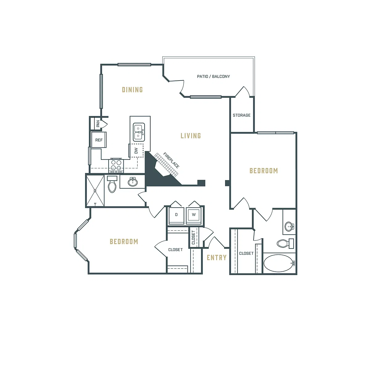 Floor plan B3-FR