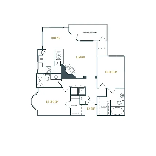 Floor plan B3-FR
